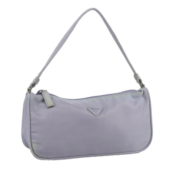 PRADA Accessory Pouch Nylon Purple - Picture 1 of 15
